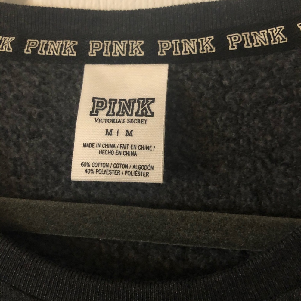 PINK Rhinestone Crewneck - Picture 4 of 6